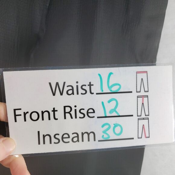 8 32x30 Theory Hammered Viscose PJ Pants Womens Black Rayon Wide Leg Career Work - Picture 4 of 10